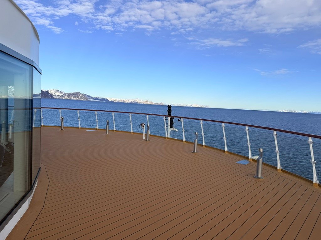 Observation area on Deck 8
